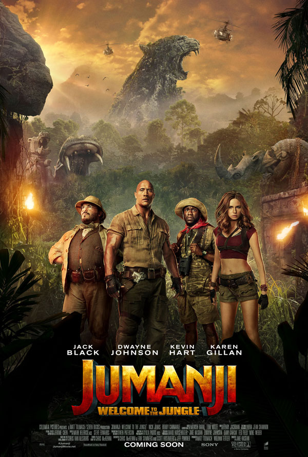 Jumanji: Welcome to the Jungle swings past the Last Jedi at UK box